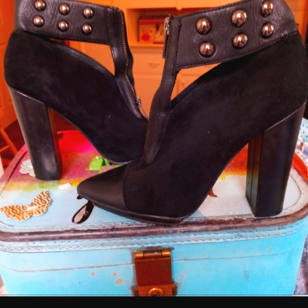 Michael kors heels , women's heel , polaroid camera